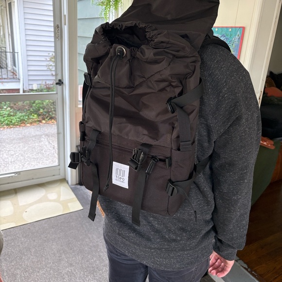 Topo Designs rover pack classic Black Backpack - Picture 7 of 10